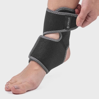 Tornozeleira Compressão Vollo Ajustável em Neoprene Tornozelo Esquerdo/Direito - Foto 6