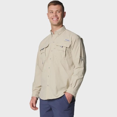 Camisa Manga Longa Columbia Bahama II Masculina - Foto 3