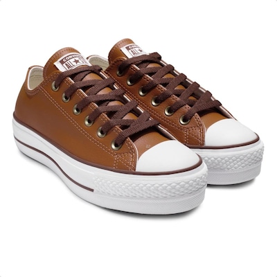 Tênis Feminino Converse All Star Chuck Taylor All Star Lift Cano Baixo - Foto 3