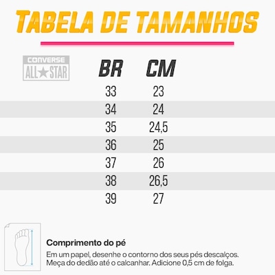 Tênis Feminino Converse All Star Chuck Taylor All Star Lift Cano Baixo - Foto 6