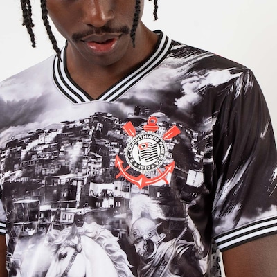Camiseta do Corinthians Oficial Surf Center Masculina - Foto 3