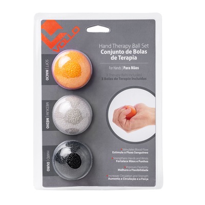 Kit 3 Bolas de Terapia para Mãos Vollo - Foto 6