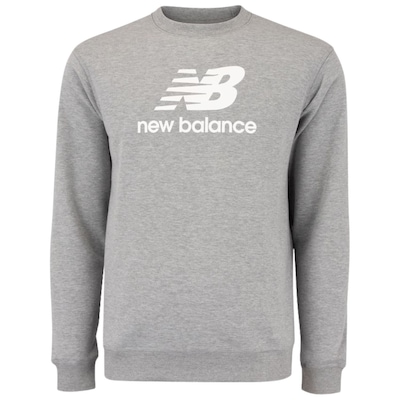 Blusão Masculino New Balance NB Essentials Basic sem Capuz - Foto 1