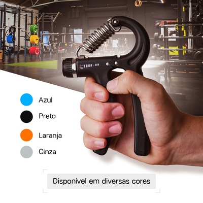 Hand Grip com mola ajustável de força 5 A 60 Kg Pista e Campo - Foto 5