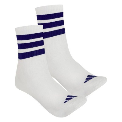 Meia Cano Médio adidas Crew - 3 Pares - Infantil - Foto 4