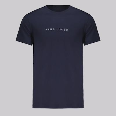 Camiseta Hang Loose Malha Pima Institution Masculina - Foto 1