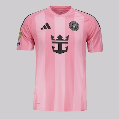 Camisa Inter Miami I 25/26 adidas Patch Mundial de Clubes Masculina - Foto 1