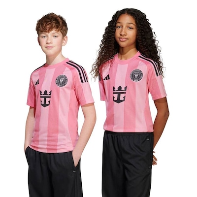 Camisa Inter Miami I 25/26 adidas Infantil - Foto 1