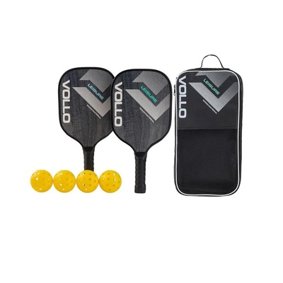 Kit Pickleball Leisure 2 Raquetes + 4 Bolas + Bolsa Vollo - Foto 2