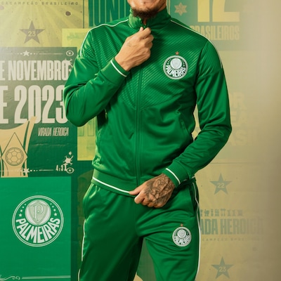 Conjunto do Palmeiras Agasalho Alive Betel + Calça - Masculino - Foto 5