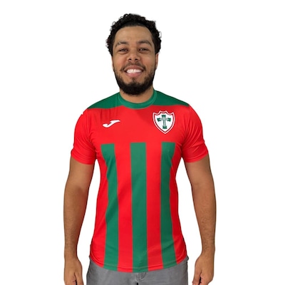Camisa do Portuguesa I 25/26 Joma Fan Torcedor Masculina - Foto 1