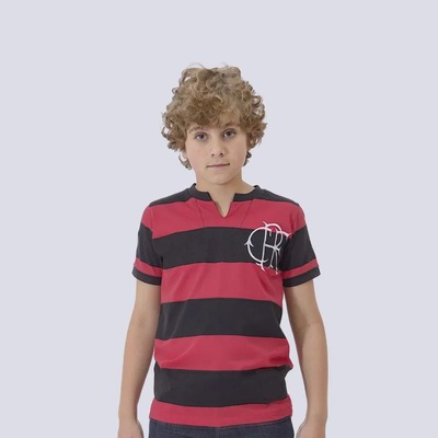 Camiseta do Flamengo Flatri CRF Infantil - Foto 1