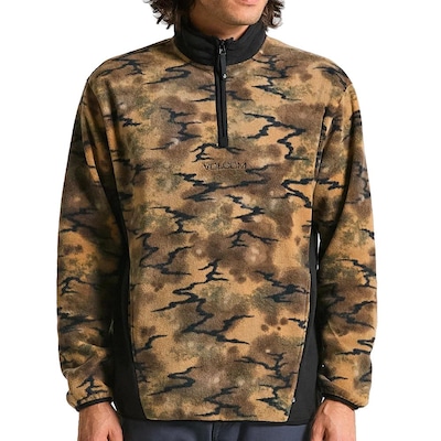 Blusão de Moletom Masculino Volcom Error 92 Mock sem Capuz - Foto 1