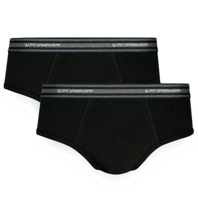 Kit Cueca Slip Lupo Com Elastano 2 Peças - Foto 1