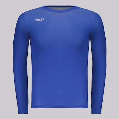 Camisa Manga Longa do Goiás Gr33n Térmica Treino Atleta 2024 Masculina - Foto 1
