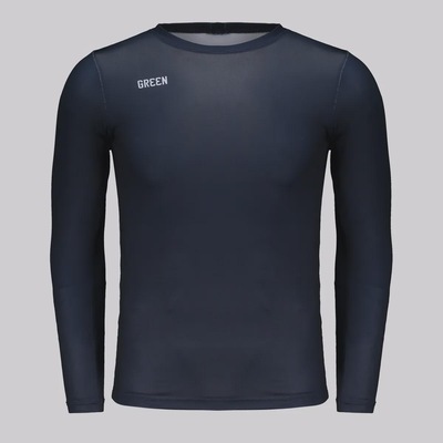 Camisa Manga Longa do Goiás Gr33n Térmica 2024 Masculina - Foto 1