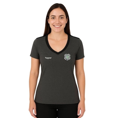 Camisa do Figueirense 2018 Topper Concentração Feminina - Foto 1