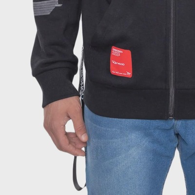 Jaqueta de Moletom Masculino Onbongo com Capuz ONB Zíper - Foto 4