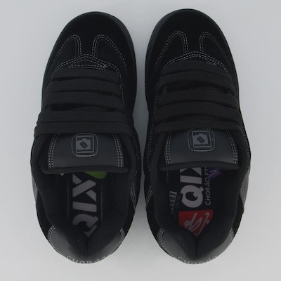Tênis Masculino Qix Chorão Collab Lado B All Black - Foto 4