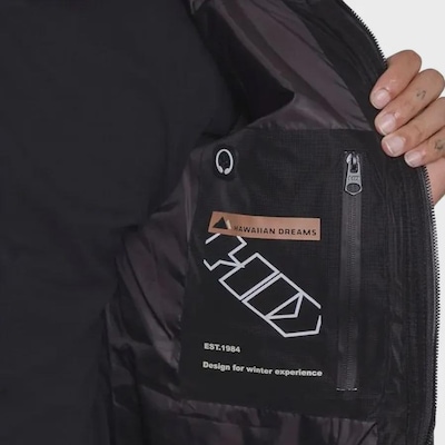 Jaqueta Puffer Masculina HD com Capuz Shield - Foto 3