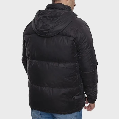 Jaqueta Puffer Masculina HD com Capuz Shield - Foto 4