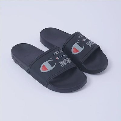 Chinelo Slide Masculino Champion Lide Ipo Squish - Foto 1
