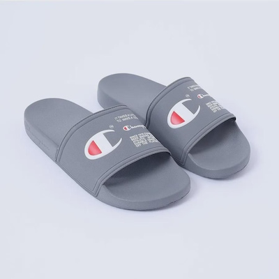 Chinelo Slide Masculino Champion Lide Ipo Squish - Foto 1