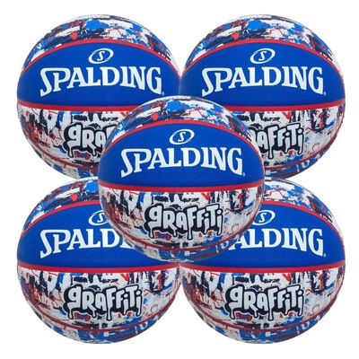 Kit 3 Bola de Basquete Spalding Graffiti - Foto 2