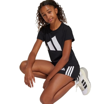 Camiseta adidas MC Essentials Big Logo Infantil - Foto 6