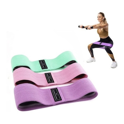 Faixas Elásticas de Exercícios SM Hip Resistance Bands - Foto 1