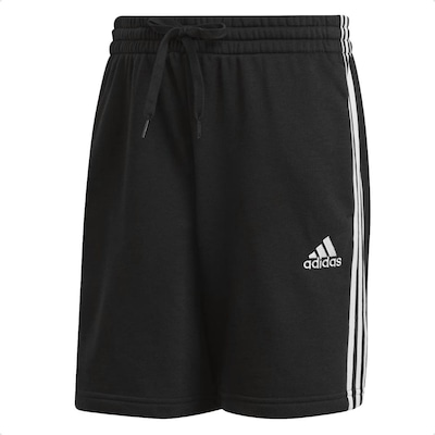 Bermuda adidas Malha Simples 3 Stripes Masculino - Foto 1
