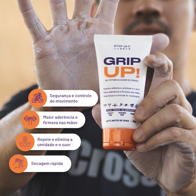 Gel Grip Up! Pink Cheeks Potencializador de Pegada 60g - Foto 4