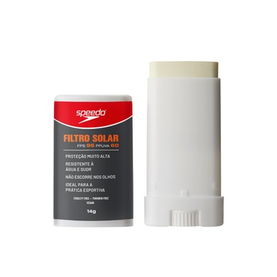 Protetor Solar Speedo Facial FPS 96 e FPUVA 60 Speedo (B) 14g - Foto 1