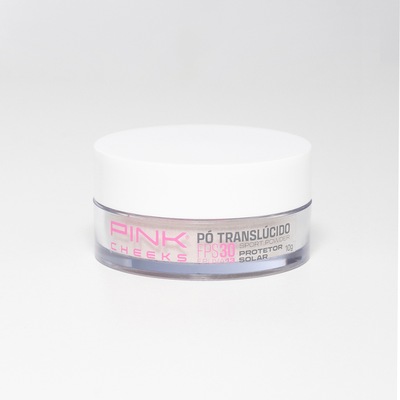 Pó Translúcido Pink Cheeks Sport Powder com Protetor Solar FPS30 FPUVA13 10g - Foto 1