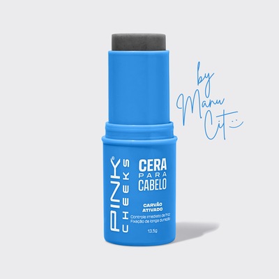 Cera para Cabelo Pink Cheeks by Manu Cit 13,5g - Foto 1