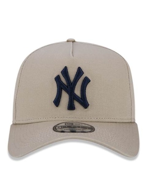 Boné New Era 9FORTY A-Frame MLB New York Yankees Aba Curva - Foto 1