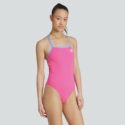 Maiô adidas Essentials 3 Stripess Feminino - Foto 3