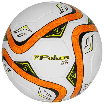 Bola de Futebol de Campo Semi Profissional 32 Gomos Poker Apex - Foto 1