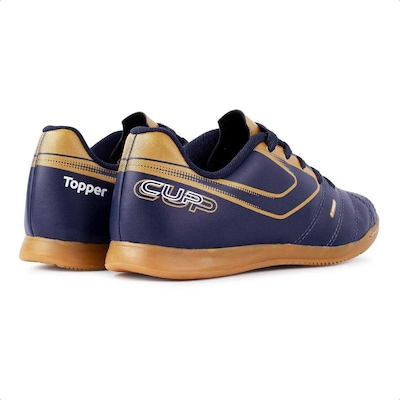 Chuteira Futsal Infantil Topper Top Cup VIII - Foto 4