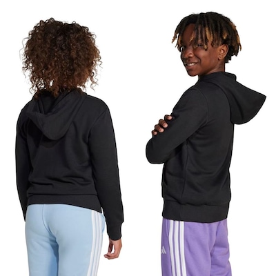 Blusão de Moletom Infantil adidas Big Logo com Capuz - Foto 2