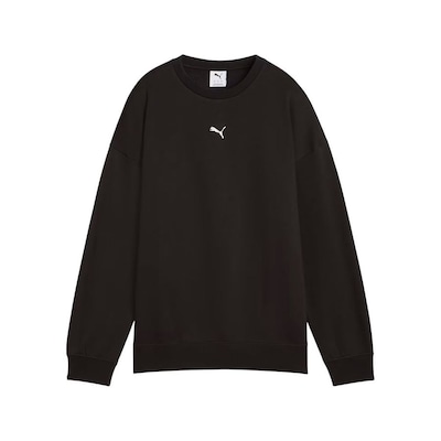 Blusão de Moletom Puma Ess Oversized Crew Feminino - Foto 1