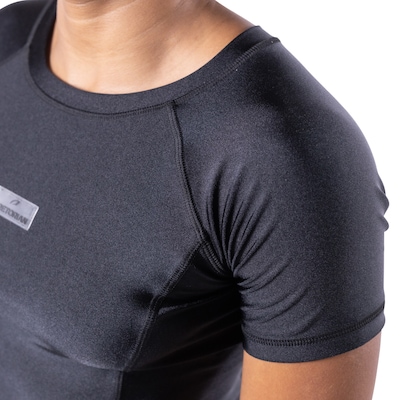 Rashguard Manga Curta Compressão Pretorian Feminino - Foto 4
