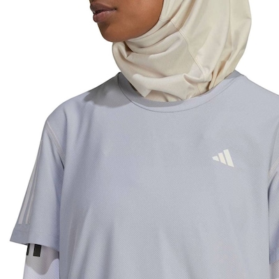 Camiseta adidas Own The Run Base Feminina - Foto 5
