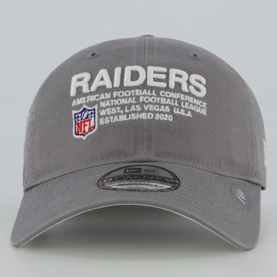 Boné Adulto New Era NFL Las Vegas Raiders Style 920 Aba Curva - Foto 2