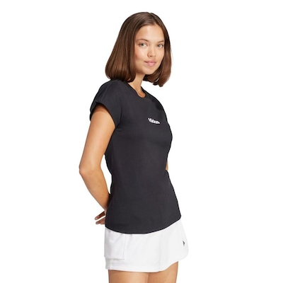 Camiseta adidas Logo Linear Feminina - Foto 3