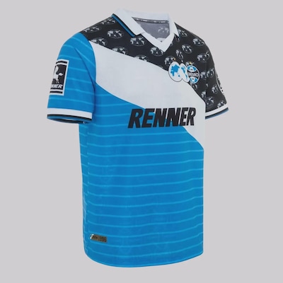 Camisa do Grêmio Futfanatics Retrô 1996 Negresco Masculina - Foto 3