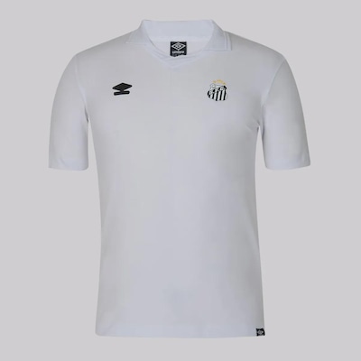 Camisa Polo do Santos 25/26 Umbro Viagem Masculina - Foto 1