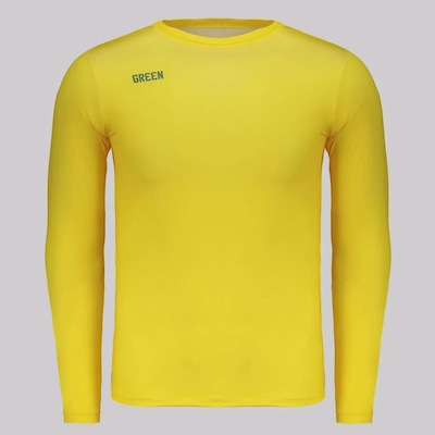 Camisa Manga Longa do Goiás 24/25 Gr33n Térmica Infantil - Foto 1