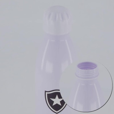 Garrafa do Botafogo Futfanatics Escudo 700 ml - Foto 3