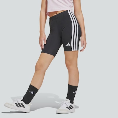 Bermuda adidas Essentials Biker 3S Infantil - Foto 3
